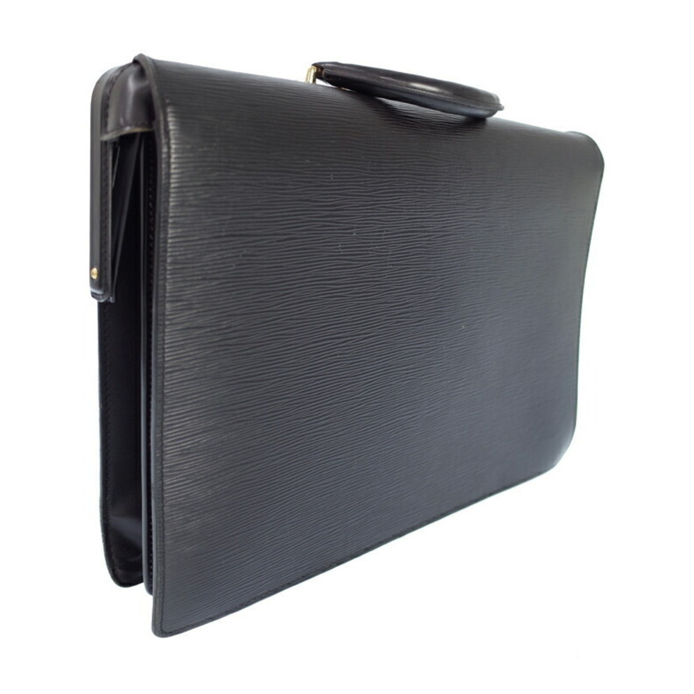 Louis Vuitton Serviette Fermoir Bag Epi Business